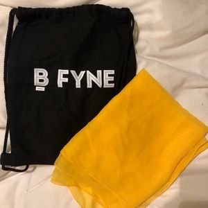 Bfyne Yellow Scarf